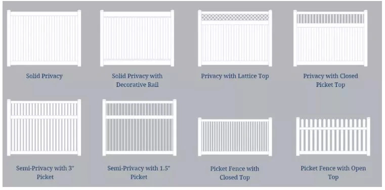 Hot Sale High Quality Wood Plastic Composite WPC Customized Outdoor Garden Fence