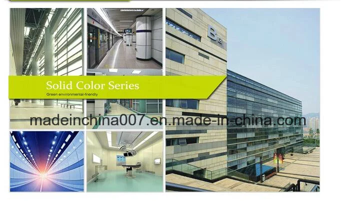 UV Fluorocarbon Painting Fiber Cement Board Curtain Wall