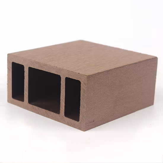 木材プラスチック複合パーゴラビーム、WPC木管防水サンディング面、100mm x 50mm